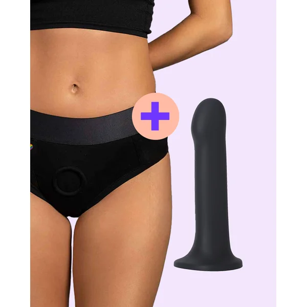 Bundle Brief Harness + WondHer Strap-on