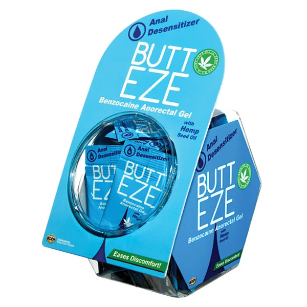BUTT EZE SAMPLE PACKET 50PC FISH BOWL DISPLAY