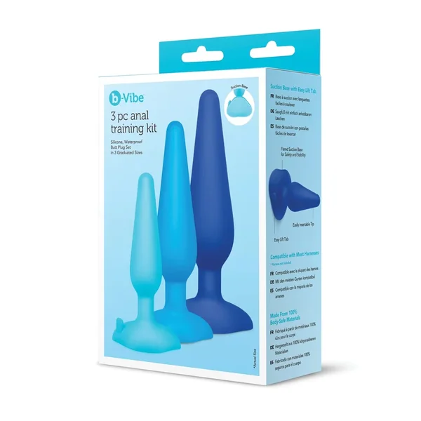 B-Vibe Anal Training Kit – 3pc Set