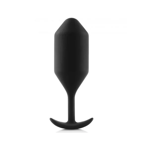 B-VIBE - SNUG ANAL PLUG 4 BLACK