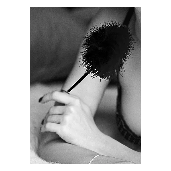 B&W FEATHER TICKLER