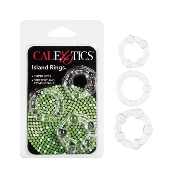 Calexotics Clear Island Rings