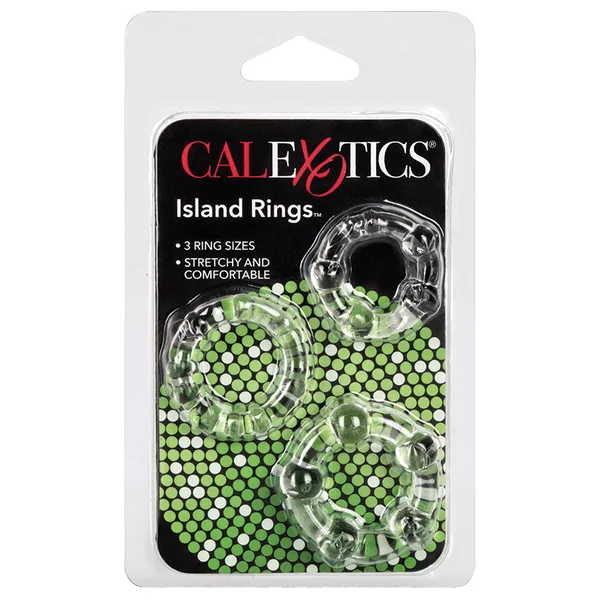 CalExotics Island Rings - Clear (3 Pack)