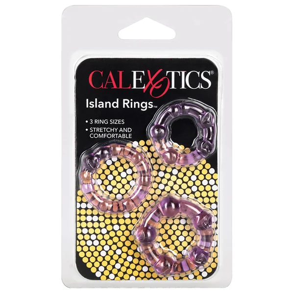 CalExotics Island Rings - Purple (3 Pack)