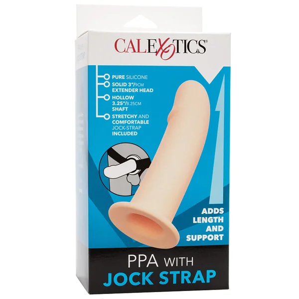 CalExotics PPA with Jock Strap - Ivory