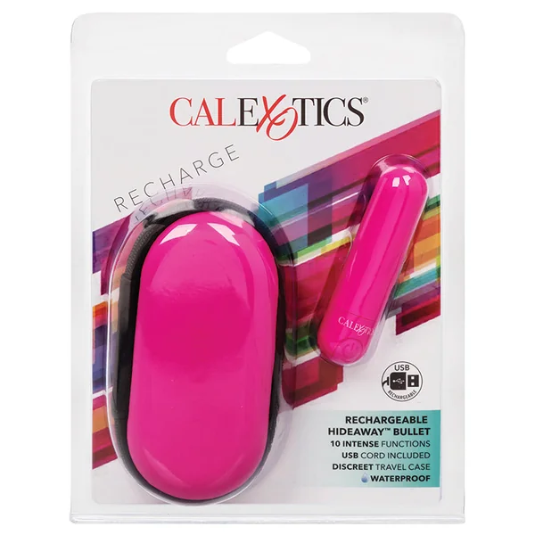 CalExotics Rechargeable Hideaway Bullet - Pink
