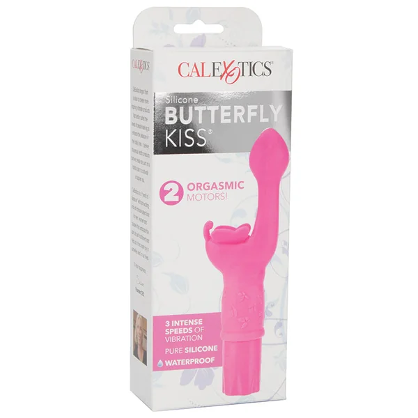 CalExotics Silicone Butterfly Kiss - Pink