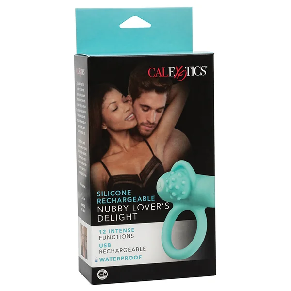 CalExotics Silicone Rechargeable Nubby Lover's Delight
