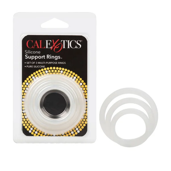 CalExotics Silicone Support Rings - Clear
