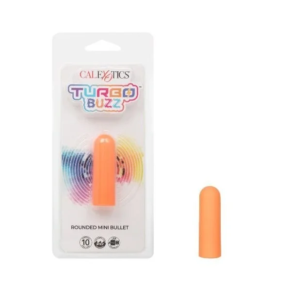 Calexotics Turbo Buzz Rounded Mini Bullet Orange