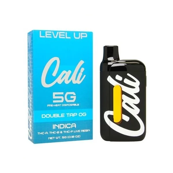 Cali Extrax 5g Dispo THC-A+B+P Live Resin Double Tap OG