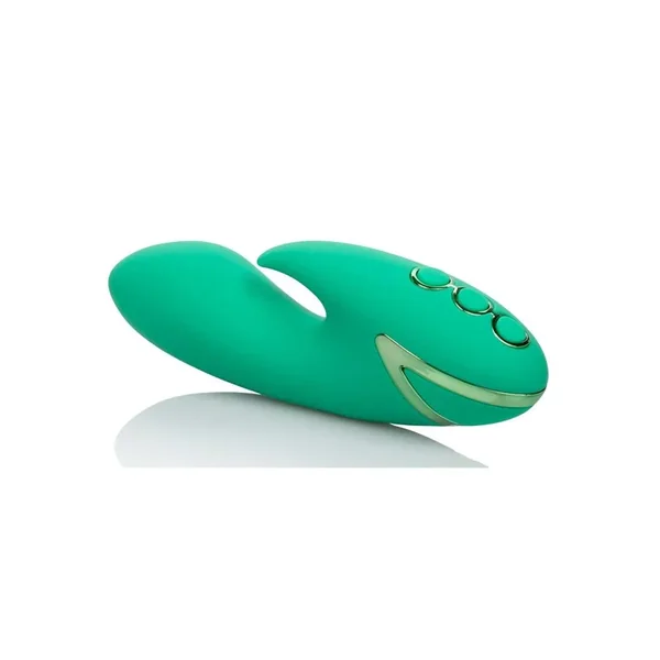 California Dreaming Sierra Sensation Rechargeable Silicone Compact Vibrator – Green