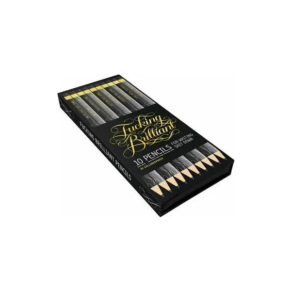 Calligraphuck Fucking Brilliant Pencils 10-Pack