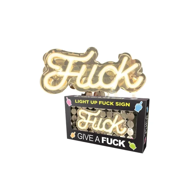 Candyprints® F*ck LED Light Up Sign