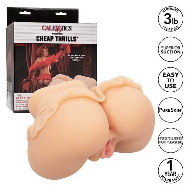 Cheap Thrills Peep Show Girl Masturbator by Calexotics