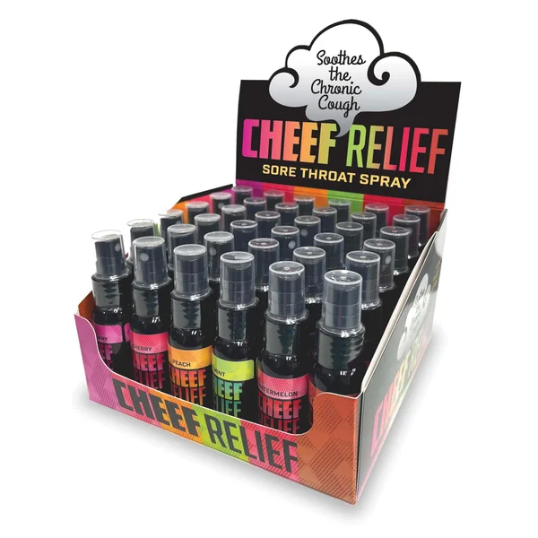 CHEEF RELIEF DISPLAY 36 PCS