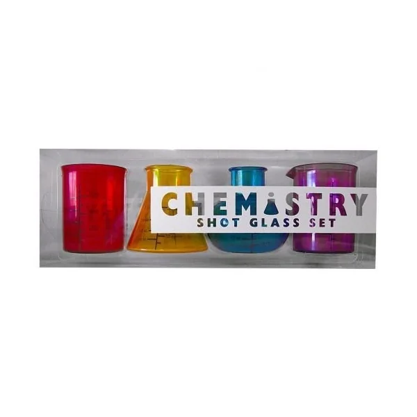 Chemistry Shot Glass Set