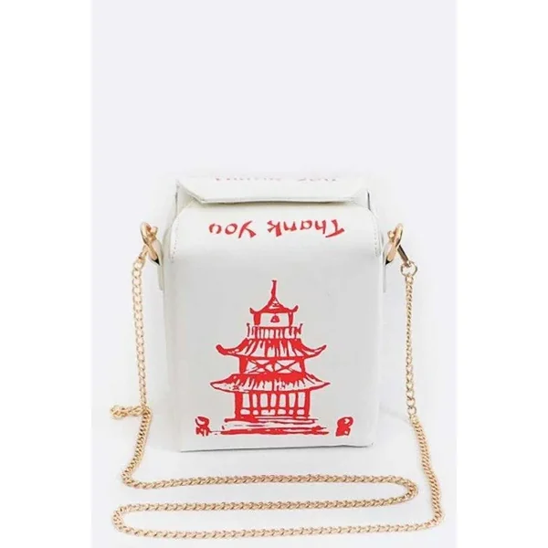 Chinese Take Out Box Fashion Clutch