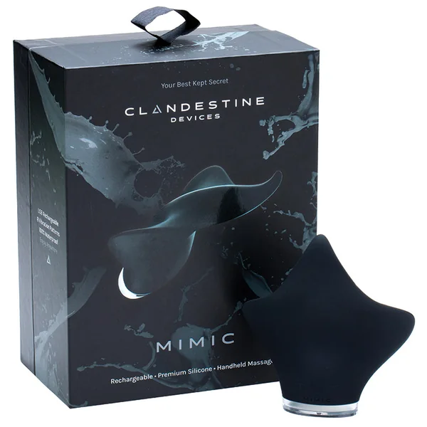 Clandestine Devices Mimic Massager - Black