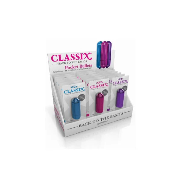 CLASSIX POCKET BULLET DISPLAY 18PC