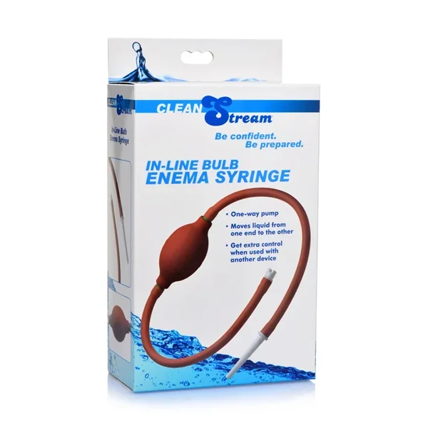 CleanStream In Line Bulb Enema Syringe