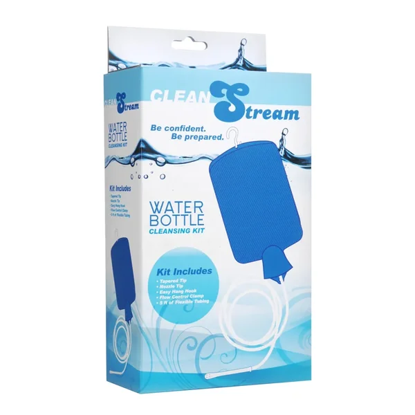CleanStream Water Bottle Cleansing Kit Blue