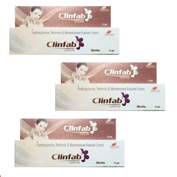 CLINFAB CREAM (Pack Of 3) (15g Each)