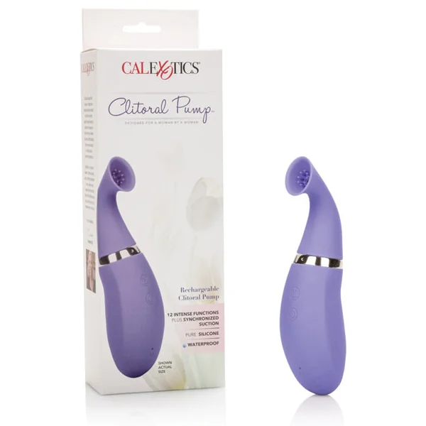 Clitoral Pump Rechargeable - Purple