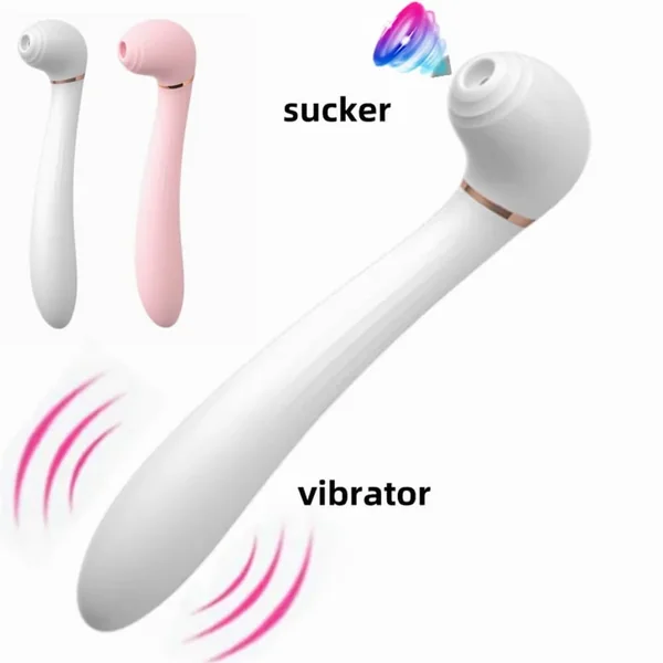 Clitoral Sucker G Spot AV Wand Massager