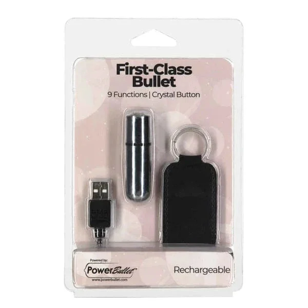 Clitoral Vibrator - First-Class Bullet 2.5" | Compact, Elegant & Powerful