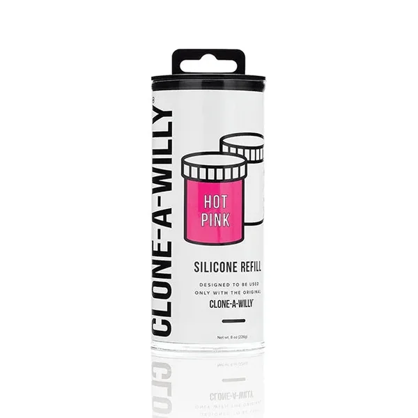 Clone-A-Willy Silicone Refill – Hot Pink