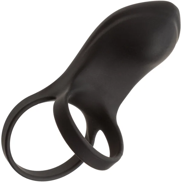 Closer™ Feel Intimate Rechargeable Vibrating Silicone Cock Ring With Ball Strap