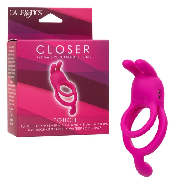 Closer Touch Vibrating Cock Ring by Cal Exotics