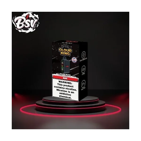 Cloud King Sour Worms Disposable 5PK