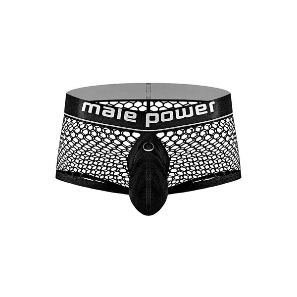 Cock Pit Net Mini Cock Ring Short - Extra Large - Black