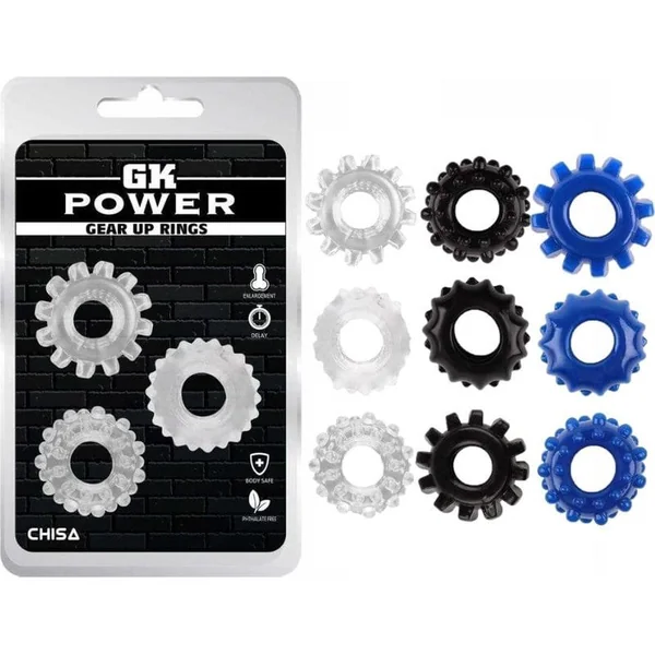 Cock Ring - GK Power - Gear Up Rings
