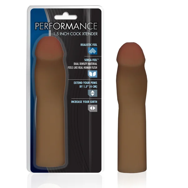 COCK XTENDER 1.5IN BROWN