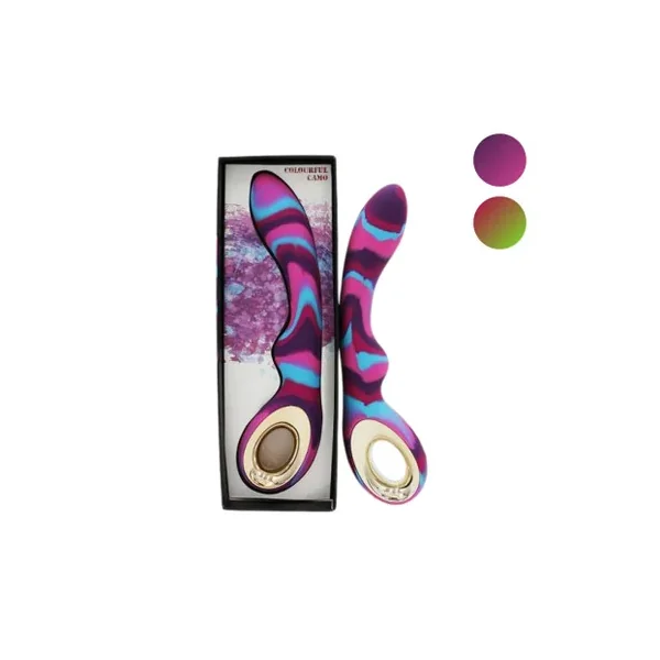 Colourful Camo Magic Vibrator
