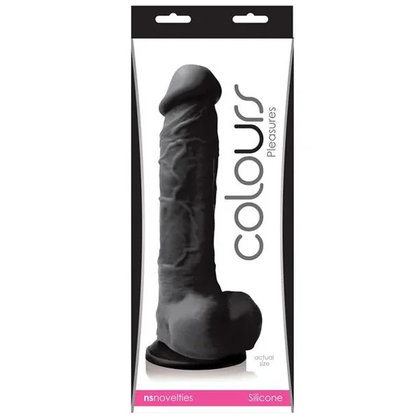 Colours Pleasures Silicone Dildo W/suction Cup