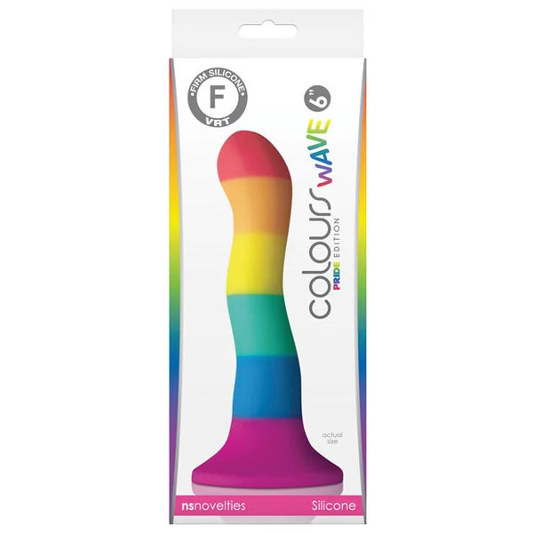 Colours Pride Edition 6 Inch Wave Dildo