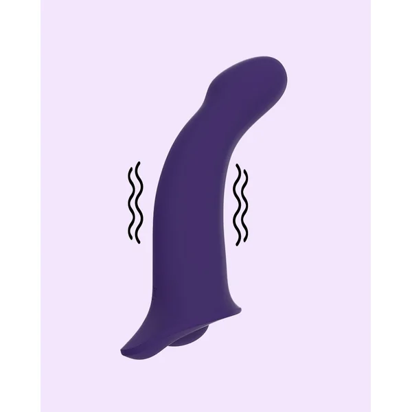 Comze 2.0 - Vibrating Bendable Strap-On Dildo with Grinding Base®