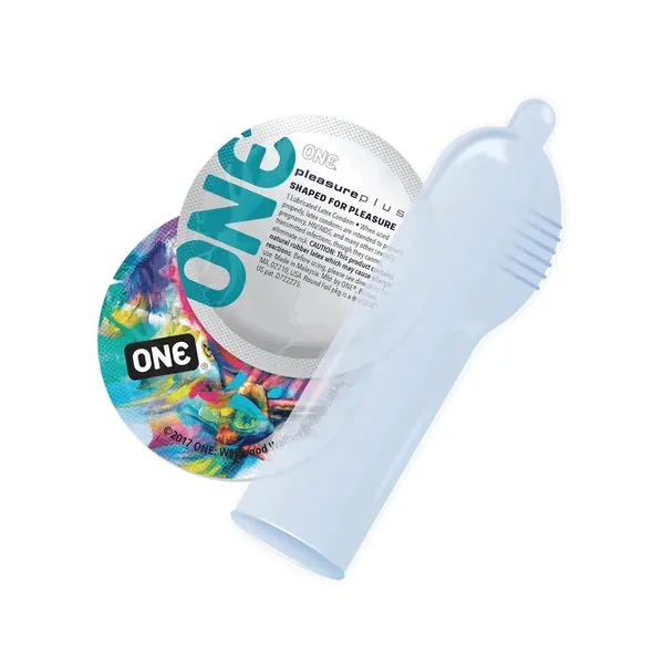 Condom Pleasure Plus - ONE Condom - One Pleasure Plus