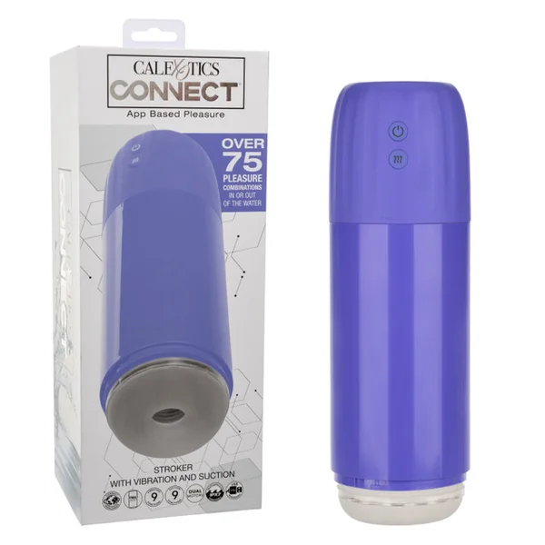 CONNECT STROKER W/ VIBRATION & SUCTION