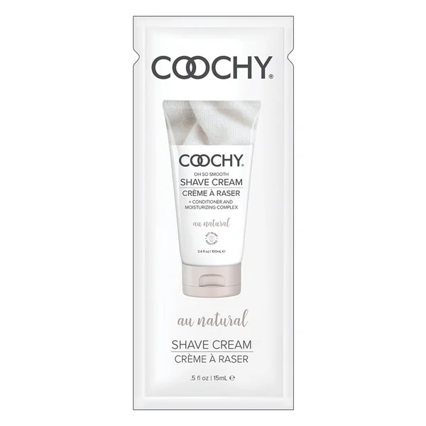 Coochy Oh So Smooth Shave Cream - au Natural 0.5oz