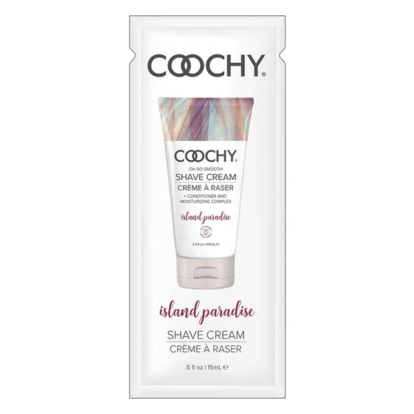 Coochy Oh So Smooth Shave Cream - Island Paradise 0.5oz