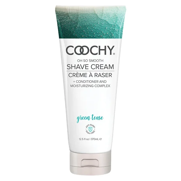 Coochy Shave Cream Green Tease by Classic Erotica