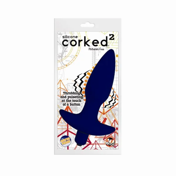 CORKED 2 VIBRATING SMALL BLUE