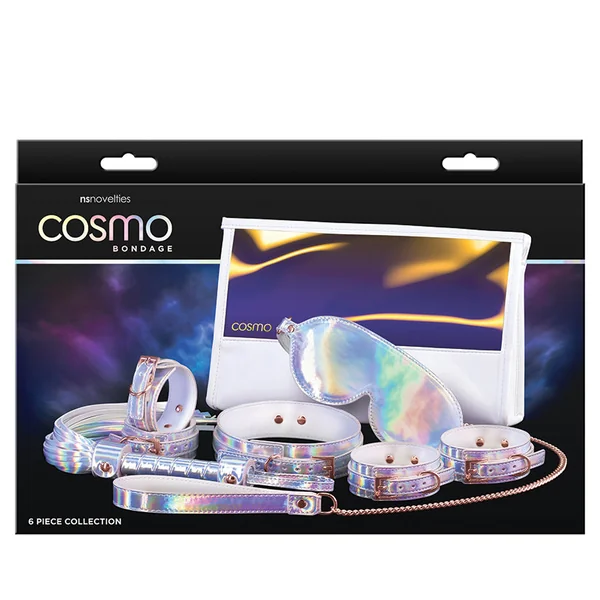 Cosmo Bondage 6 Piece Kit - Rainbow