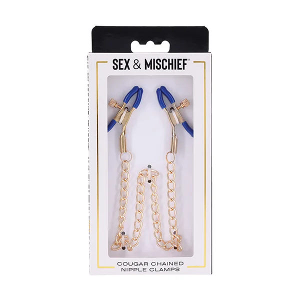 Cougar Chained Nipple Clamps