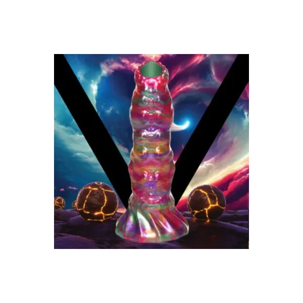 Creature Cock Larva Silicone Ovipositor Dildo with Eggs